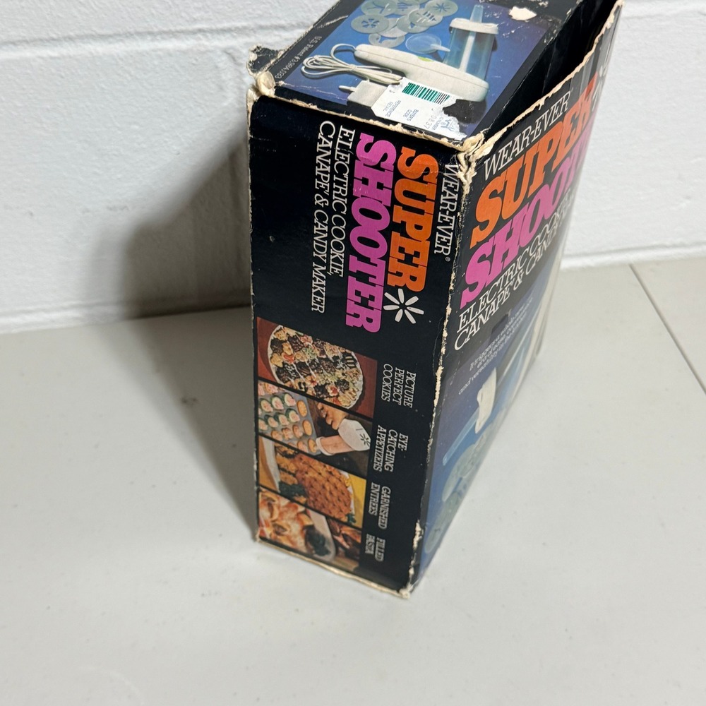 Vintage Wear-Ever Super Shooter Electric Cookie Canape Candy Maker 70001 - Picture 15 of 16